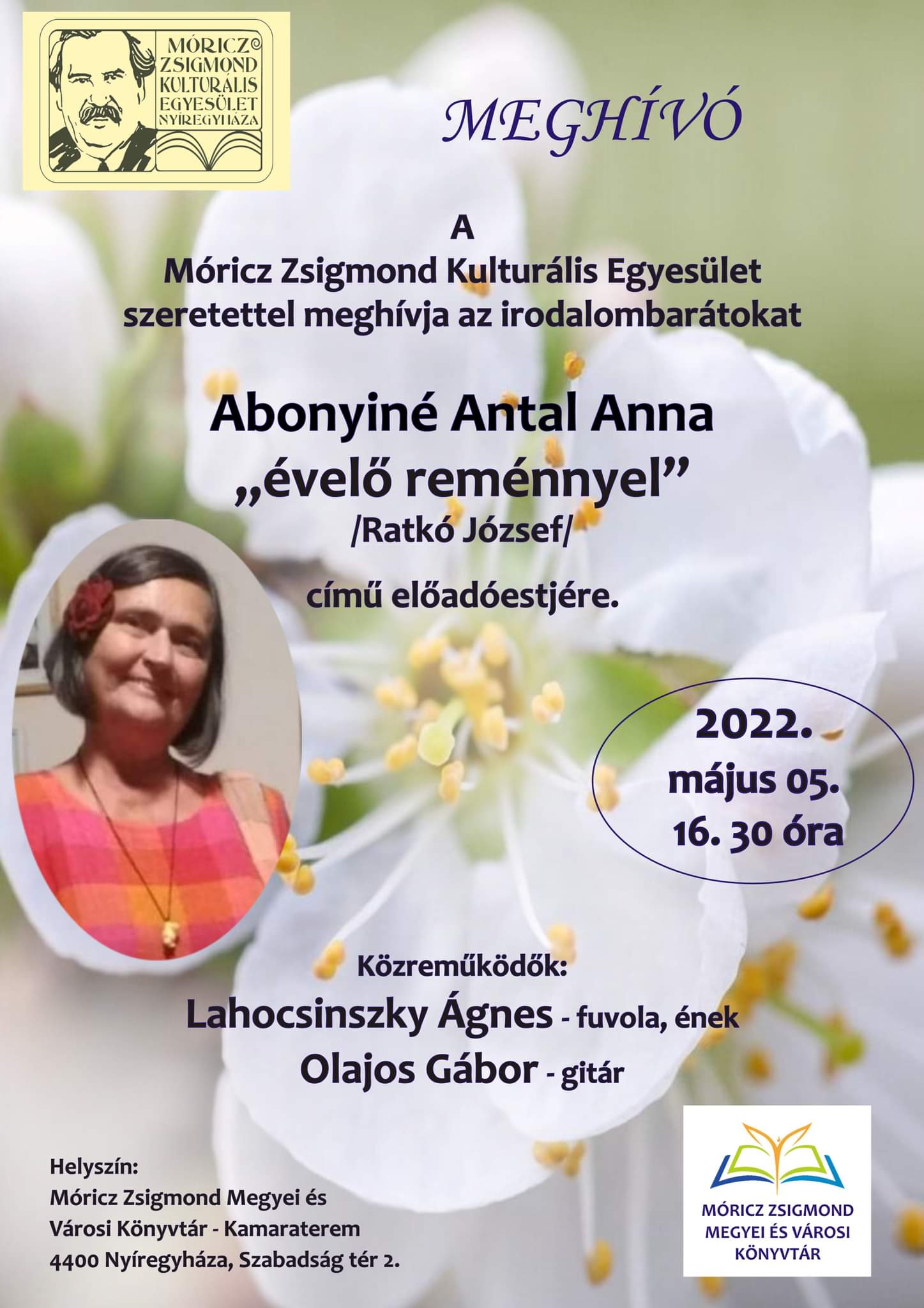 Abonyiné Antal Anna előadóestje